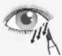 PANASONIC EHSE60VP - Making the lower lashes at the outer corner of the eye look fuller - 1