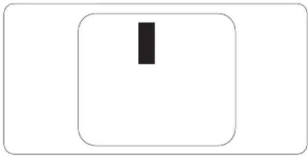 PHILIPS S221C3ANW - Points défectueux sombres - 1