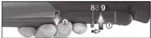 METABO WE 15-125 Quick - Maschinen mit „Paddle-Schalter“ (mit Totmannfunktion): - 1