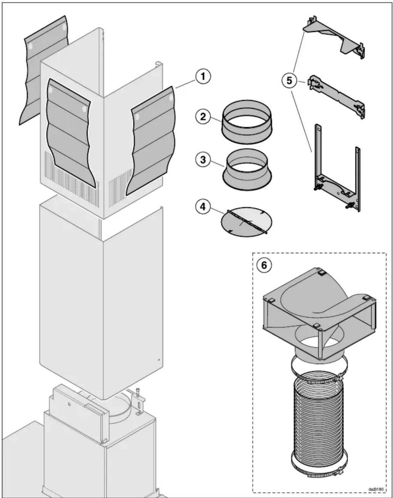 MIELE DA 419-7 Puristic - Démontage - 2
