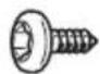 MIELE DA 6690 W - screws 5 x 6 0 m m and 6 plugs8x50mm - 2
