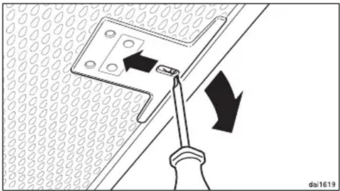 MIELE DA 6690 W - Cleaning the grease filters in the dishwasher - 1