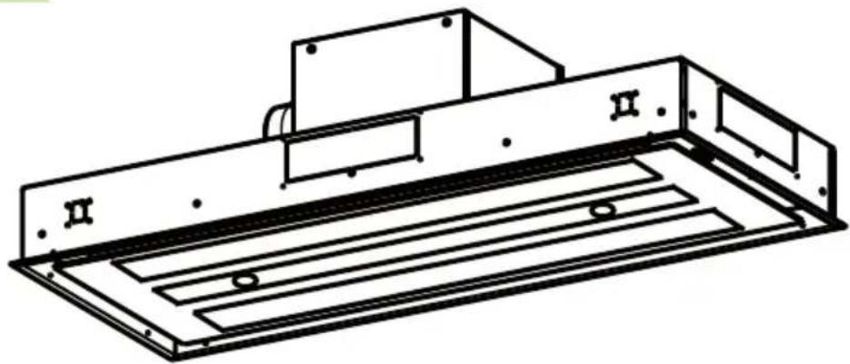 Technical line drawing of a mechanical component with no visible text or symbols