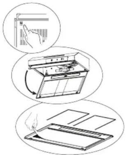 BEKO CFB 9433 X - Limpieza del filtro de aceite de aluminio - 1