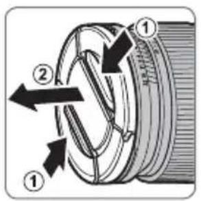 FUJIFILM FUJINON XF 16mm F1.4 R WR - De doppen verwijderen - 1