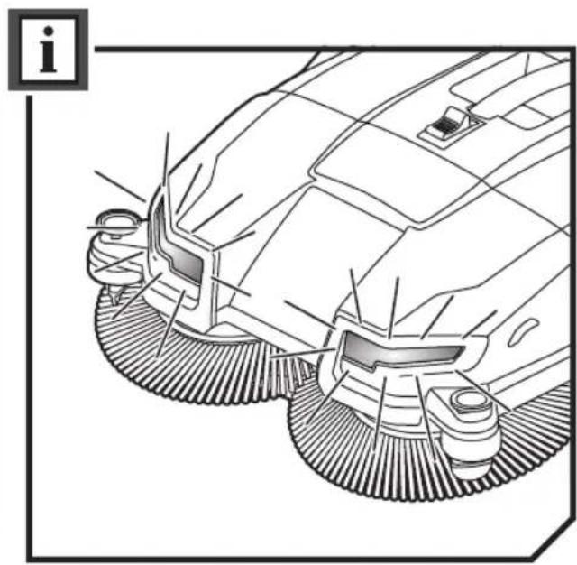 Line drawing of a car's front wheel and side screw, showing mechanical components (no text or symbols)