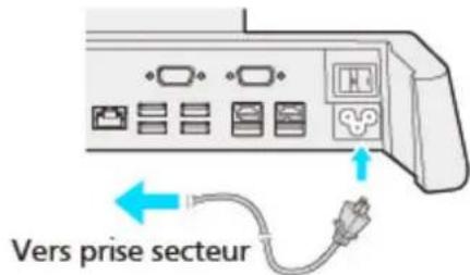 Vers prise secteur