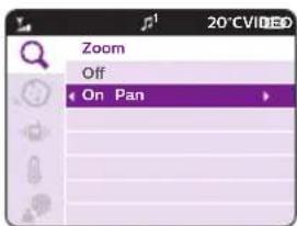 Zoom Off On Pan