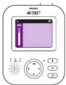 PHILIPS AVENT Baby monitor SCD620 - Ses Düzeyi - 2