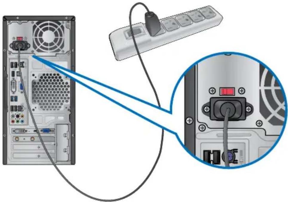 ASUS CM1740 - Een USB-toetsenbord en een USB-muis aansluiten - 2