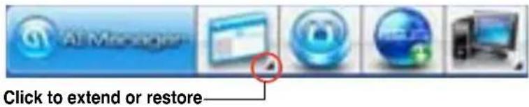 AI Manager Click to extend or restore_