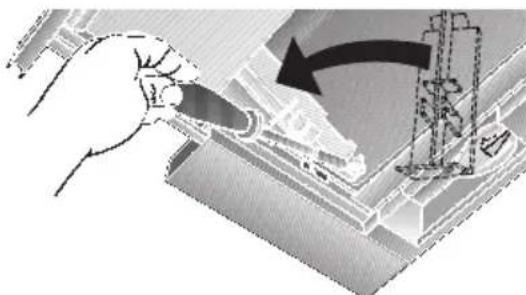 CONSTRUCTA CD53030 - Ce filtre sert à retenir les substances odoriférantes lorsque la hotte recycle l'air. - 1