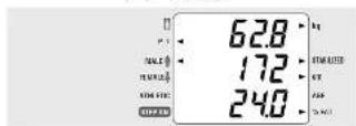 TANITA BC-418 - Start Measurement. - 5