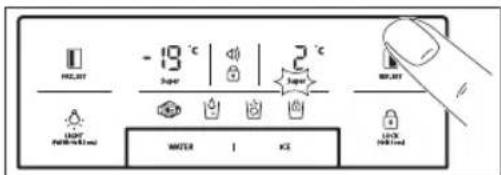 -19 °C Super 2 °C Water ICE MOTOR I BANET