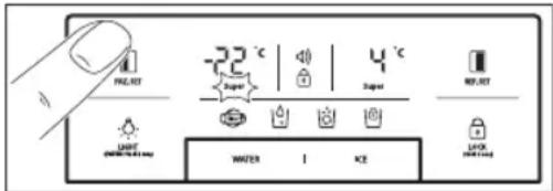 PULI-LET -22 °C Super 4 °C Super PULI-LET LIGHT WATER 1 ICE LPG SHORT