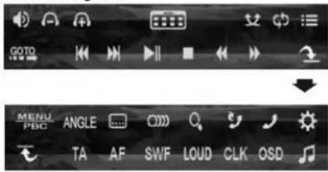 GOTO MENU PBC ANGLE TA AF SWF LOUD CLK OSD