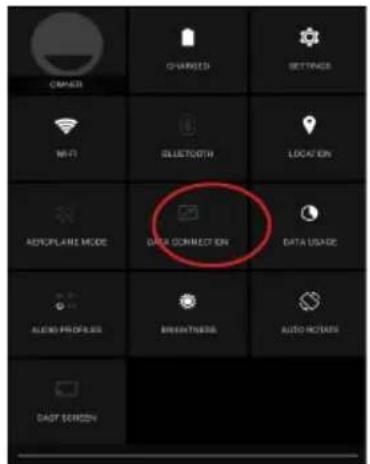 CHINY NAŁADOWANE USTAWIENIA Wi-Fi BLUETOOTH LOKALIZACJA TRYB SAMOLOTOWY POŁĄCZENIE Z DANYMI ZUŻYCIE DANYCH PROFILE AUDIO JASNOŚĆ AUTOOBRÓT EKRAN GŁÓWNY