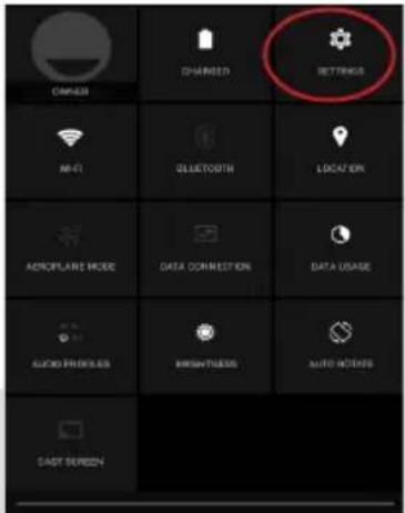 APARAT NAŁADOWANE REFERENCJE Wi-Fi BLUETOOTH LOKALIZACJA TRYB SAMOLOTOWY POŁĄCZENIE Z DANYMI ZUŻYCIE DANYCH PROFILE AUDIO ŚWIADOMOŚĆ AUTOMATYCZNE PRACE EKRAN GŁÓWNY