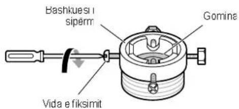 Bashkuesi i sipërm Vida e fiksimit Gomina