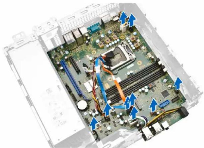 DELL Precision Tower 3420 - Retrait de la carte système - 1