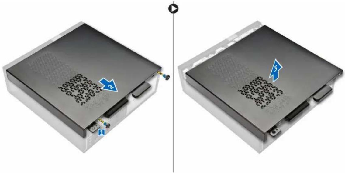 DELL Vostro 3250 - Retrait du capot - 1