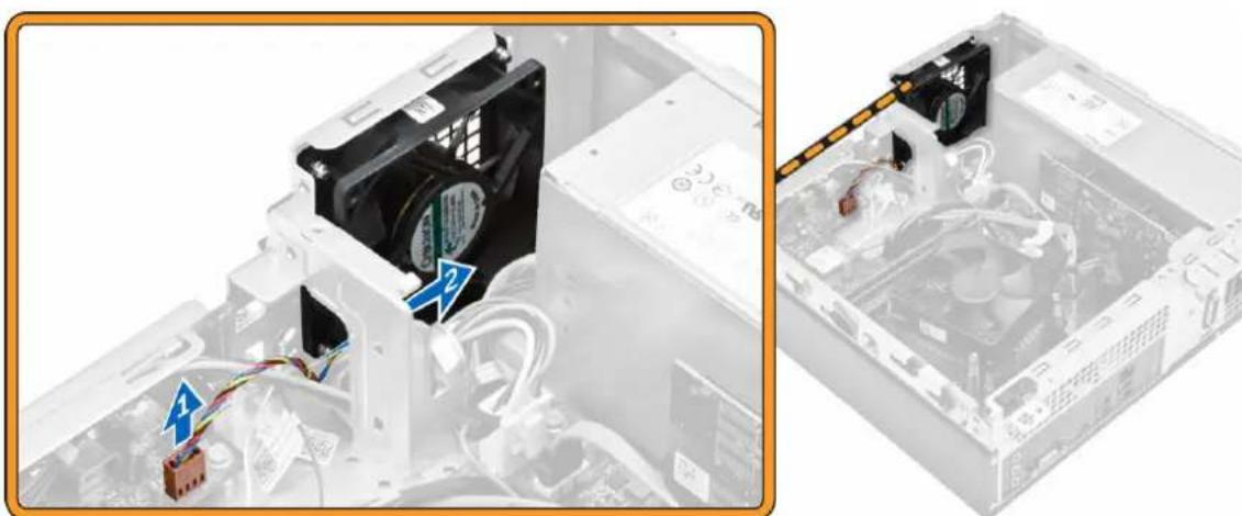 DELL Vostro 3250 - Retrait du ventilateur système - 1