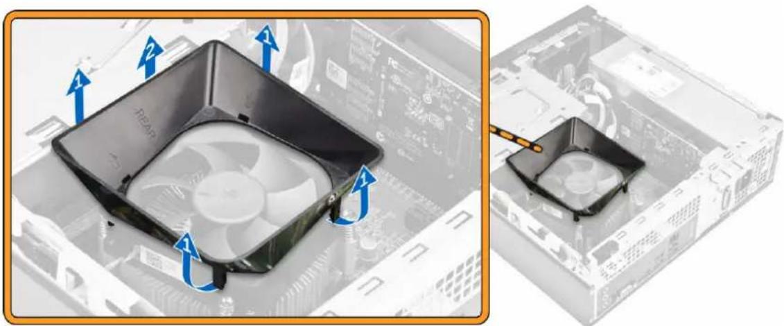 DELL Vostro 3250 - Retrait du bloc dissipateur thermique/ventilateur - 1