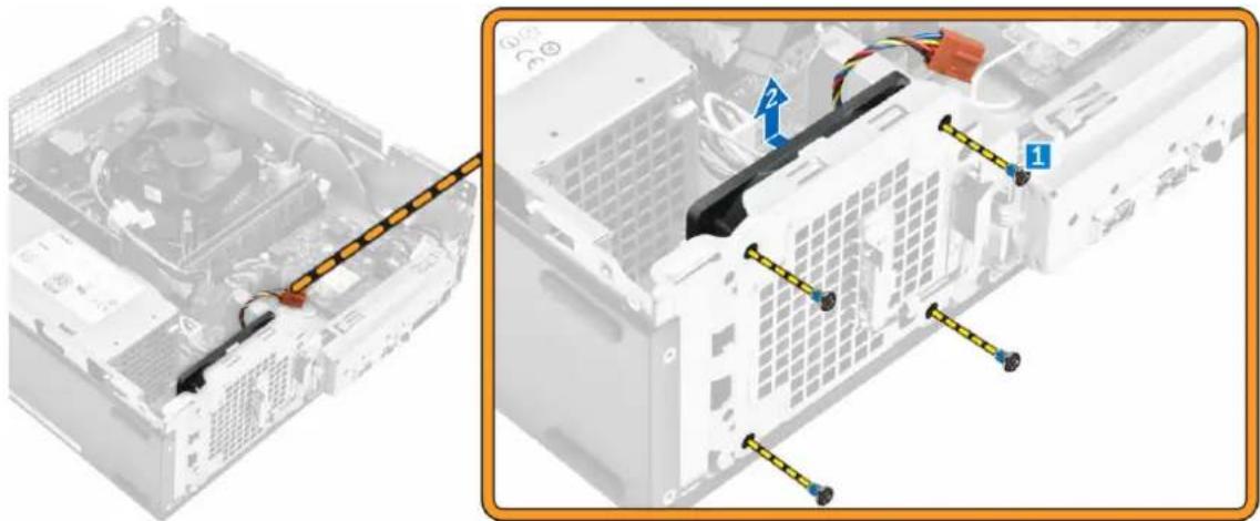 DELL Vostro 3250 - Retrait du ventilateur système - 2