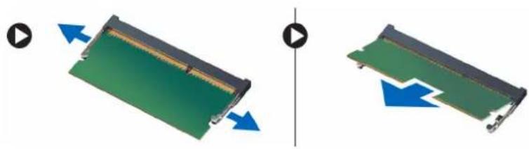 DELL Vostro 3250 - Retrait des modules mémoire - 1