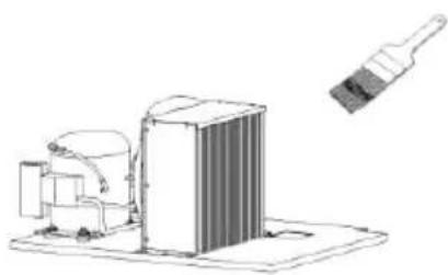 BARTSCHER 110139 - Un condensateur souillé a une influence négative sur le fonctionnement de l'appareil et augmente sa consommation d'énergie ! - 1