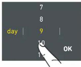 day | 7 8 9 10 11 OK