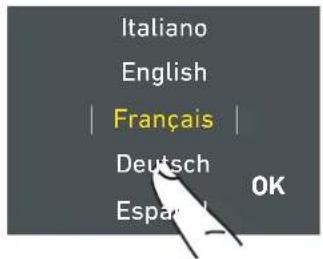 Italiano English Français Deutsch Español OK