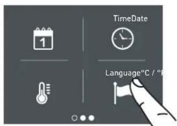 TimeDate Language°C / °C