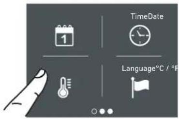 TimeDate Language°C / °F
