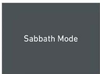 Sabbath Mode