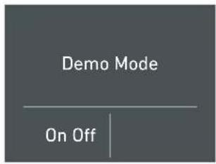 Demo Mode On Off