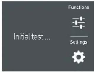 Initial test ... Functions Settings