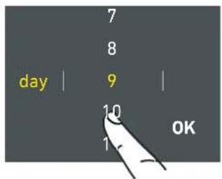 7 8 9 day | 9 | 10 1 OK