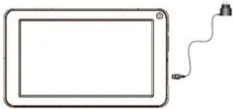 Trevi TAB Kid Tab 7 - Ricarica della batteria tramite alimentatore esterno. - 1