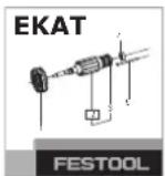 FESTOOL TSC 55 Li 5 2 REB-Plus-FS - Peligro de lesiones, electrocución - 2