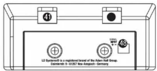 41 SIGNAL OFFSET + 48 LD Systems® is a registered brand of the Adam Hall Group. Daimlerstr. 9 - 61257 Max-Approach - Germany