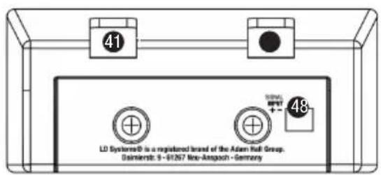 41 LD Systems® is a registered brand of the Adam Wall Group. Daimlersto: 9 - 61267 New-Anpouch - Germany 48