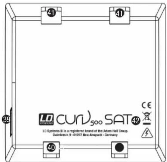41 41 39 LD Systems® is a registered brand of the Adam Hall Group. Quinterstr. 9 - 01257 Neu-Anapach - Germany 42 40 CE +