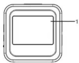 DENVER ACT-5040W - Aspect et touches - 1