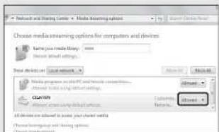 Network and Streaming Center • Media Streaming Options Choose media streaming options for computers and devices Save your media library: ... Delete desktop settings. Send to: Media programs on PDFs and media competition. Allow to download desktop settings. Browse Download Shared Shared Shared Shared All devices are allowed to save your shared media Formal programming and coding options.