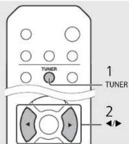 TUNER 1 TUNER 2