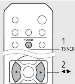 TUNER 1 TUNER 2