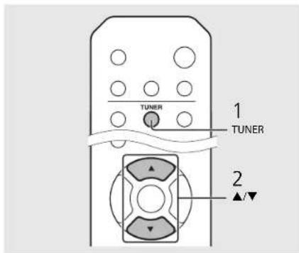 TUNER 1 TUNER 2