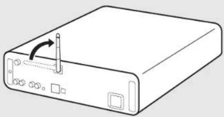YAMAHA CD-NT670 - Alzare l'antenna wireless. - 1