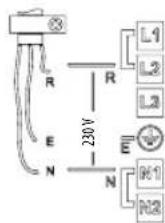 WHIRLPOOL ACM 8512 BA - Connexions au bornier - 2